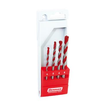 74673 Benman Lifty Box 4Pcs Drills Of Granite 4.0-08.0 mm