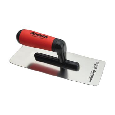 75198 Benman Venetian Trowel Extra Flex Inox Matt Finish Rubber Handle 200 X 080X0,3 mm