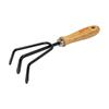 77045 Benman With Wood Handle, 3-Teeth