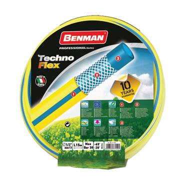 77152 Benman Garden Hose 1/2"X 50 M (Yellow)