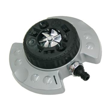 77188 Benman Metal 9-Pattern Turrent Sprinkler & Water Hose Connector