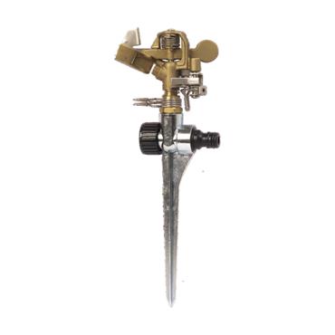 77191 Benman Brass Impulse Sprinkler, Water Hose Connector