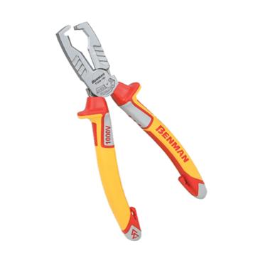 77558 Benman Wire Stripping Pliers Vde Powergrip 180