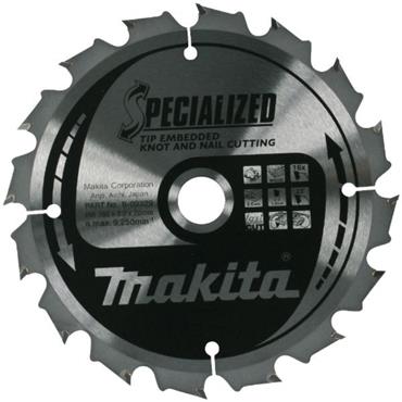 B-09488 Makita Specialised Tip Embedded TCT Saw Blade CSME18540C 185mm x 15.88mm 40T