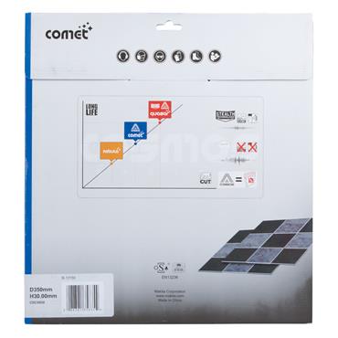 B-13150 Makita Comet Continous Rim for Cutting 350mm x 30mm 1 pc