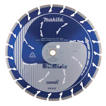 B-13552 Makita Comet Diamond Blade for Fast Cutting 350mm x 25.4mm 1 pc