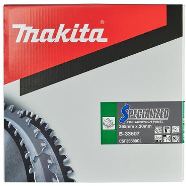 B-33607 Makita Specialised Sandwich Panel TCT Saw Blade CS
