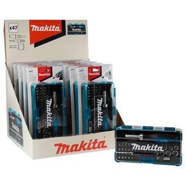 B-36170-10 Makita Ratchet and Bit Set 47 pcs