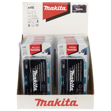 B-36192-10 Makita HSS-G Screw and Socket Set 48 pcs