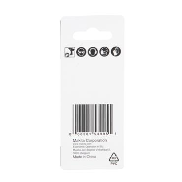 B-66824 Makita Impact Black Torsion NutSetter 1/4 Hex Shank 6 mm 1 pcs