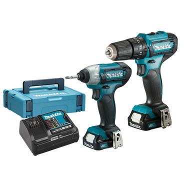 CLX228AJ Makita HP333D + TD110D, DC10WC, BL1021B x2, Makpac case type 1