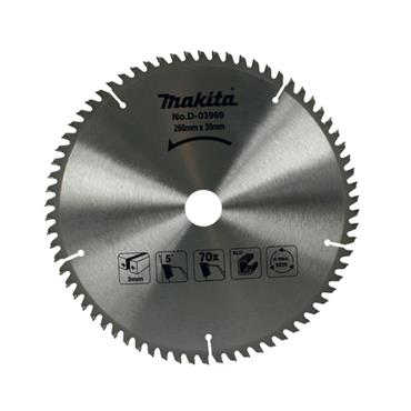 D-03969 Makita TCT Standard Blade for Stationary Saw 260mm x 30mm 60T