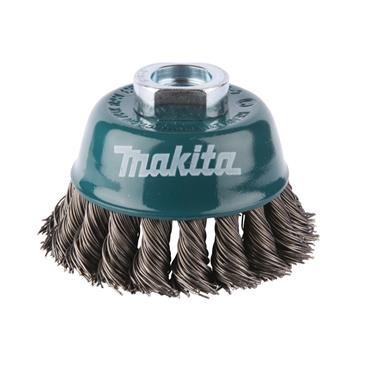 D-24131 Makita Knoted Cup 75mm M14 x2 1 pc