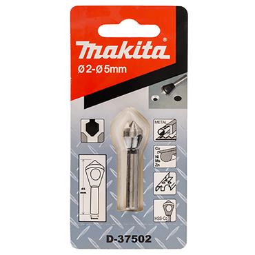 D-37502 Makita Countersink Bit 1 Edges 2-5mm x 45mm 1 pcs