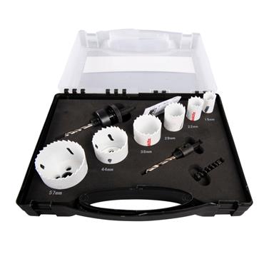 D-47117 Makita 8 Piece Plumbers Holesaw Kit 19-57mm