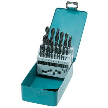 D-54097 Makita HSS-R Drill Bit Set 25 pcs