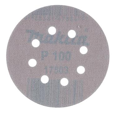 D-65844 Makita Velcro White Abrasive Disc for Paint 125mm 100G 10 Pack