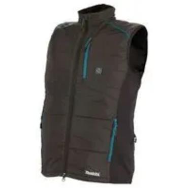 DCV202ZL Makita 18V LXT Heated Thermal Gilet Bodywarmer - Black, Large