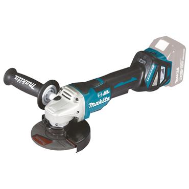 DGA517Z Makita Brushless Angle Grinder 125mm Paddle Switch