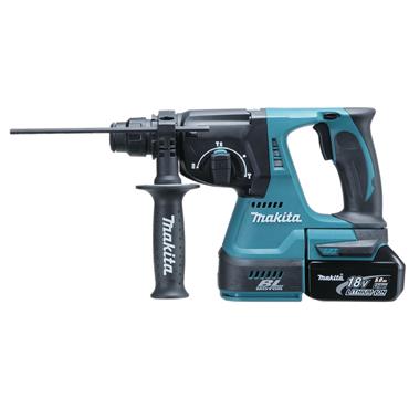 DHR242RTJ-Makita 18V LXT Brushless Rotary Hammer SDS+ 24MM in MAKPAC