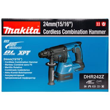 DHR242Z Makita Brushless Rotary Hammer 26mm