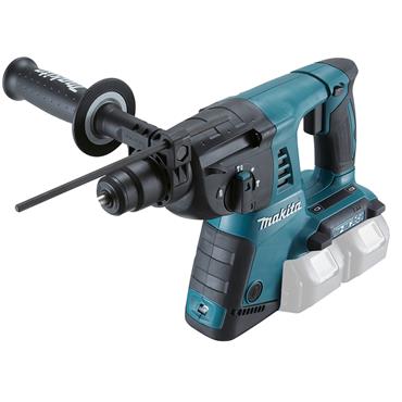 DHR263ZJ Makita Twin 18V Rotary Hammer 26mm in Makpac case