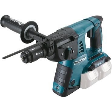 DHR264ZJ Makita Twin 18V Rotary Hammer 26mm (Quick change chuck) - in Makpac case