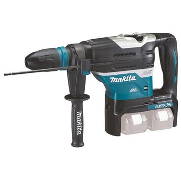 DHR400ZKU Makita Twin 18V Brushless Rotary Demolition Hammer 40mm with AWS