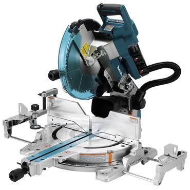 DLS211ZU Makita Twin 18V Brushless Slide Compound Mitre Saw 305mm with AWS