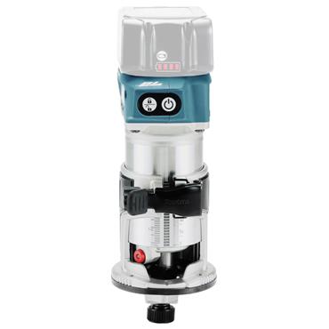 DRT50ZJX3 Makita Router/Trimmer with Trimmer, Plunge, Tilt & Offset Bases in Makpac Case