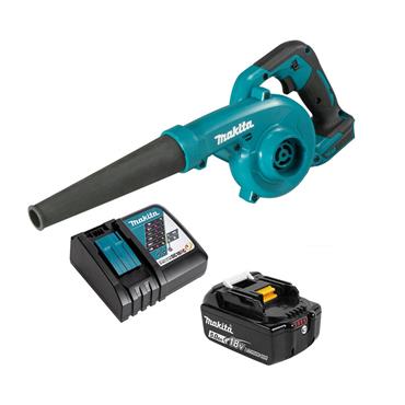DUB185RT Makita 18V LXT Blower with 1x 5.0Ah Battery and Fast Charger
