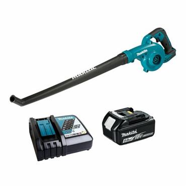 DUB186RT Makita 18V LXT Blower with 1x 5.0Ah Battery and Fast Charger