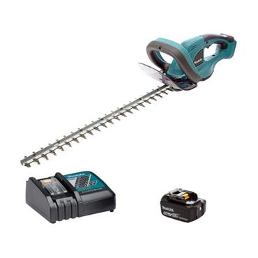 DUH523RT Makita 18V LXT 52cm Hedge Trimmer with 1x 5.0Ah Battery and Fast Charger