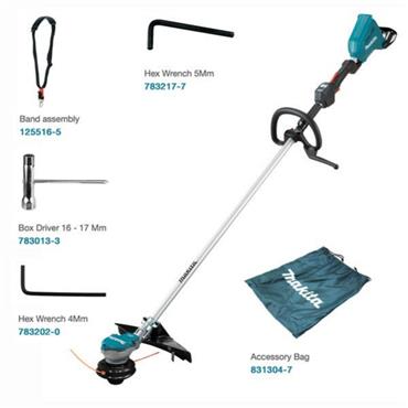 DUR368LZ Makita  Twin 18v Brushless Line Trimmer (Loop handle)