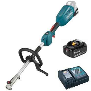 DUX18RT Makita 18V SPLIT-SHAFT BL LXT (x1 5ah BATTERY AND CHARGER)