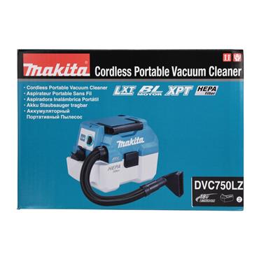DVC750LZ Makita Brushless Vacuum Cleaner L-Class