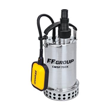 FF43479 F.F. Group Pump Submersible With Float Switch For Clean Water (Inox)Cwsp 750X 750W