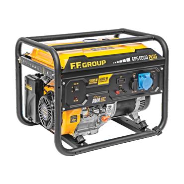 FF46094 FF Group SINGLE PHASE 6.0 KVA  PETROL GENERATOR PULL START - SEMI PRO