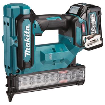 FN001GD201 Makita 40V XGT Brushless 18Ga Brad Nailer Kit (2x 2.5Ah)