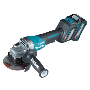 GA028GZ01 Makita 40V MAX XGT 115mm Angle Grinder (Paddle Switch) - Variable Speed + AWS