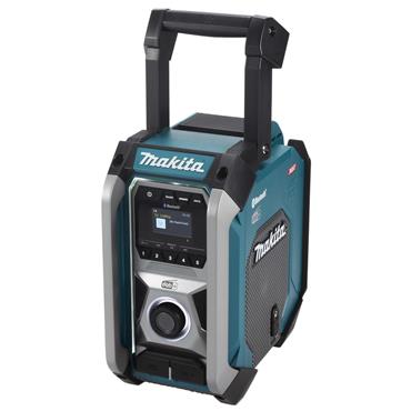 MR007GZ Makita 40V MAX XGT DAB/DAB+ Radio with Bluetooth & Mobile USB Charging Sock - MY EQ Mode.
