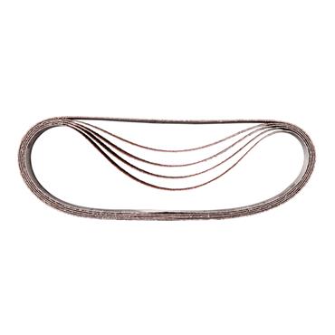 P-00125 Makita Abrasive Belt Ziconium for Wood/Metal/Plastic 30mm x 533mm 9031 Model 120G 5 Pack