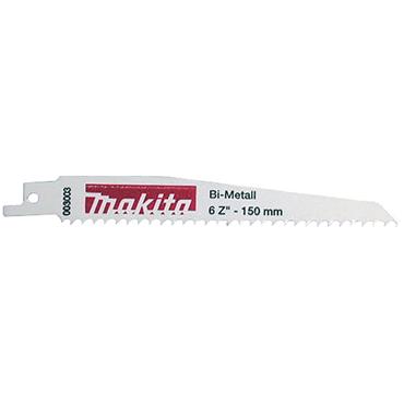 P-05088 Makita Specialised Jigsaw Blade Bi-Metal 150mm 6 TPI 5 pcs