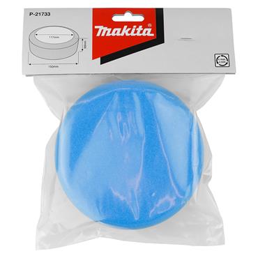 P-21733 Makita Polishing Sponge Foam Blue Velcro 150mm