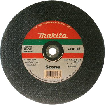 P-24468 Makita Cutting Disc for Electric and Petrol Cutters 300mm x 3mm x 20mm C24R-BF-Stone 1 pcs
