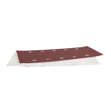 P-33205 Makita Orbital Velcro Sanding Sheet 1/2 Punched 115mm x 229mm 100G 10 Pack