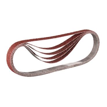 P-43365 Makita Abrasive Belt 13mm x 533mm 9032 Model 120G 5 Pack