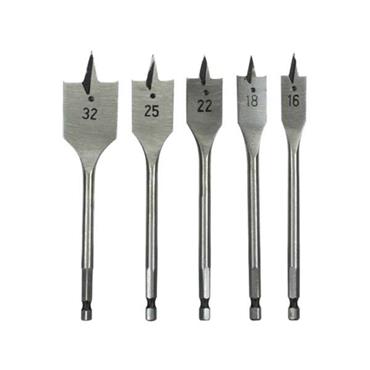 P-46084 Makita Performance Flat Wood Standard Length Set 5 pcs