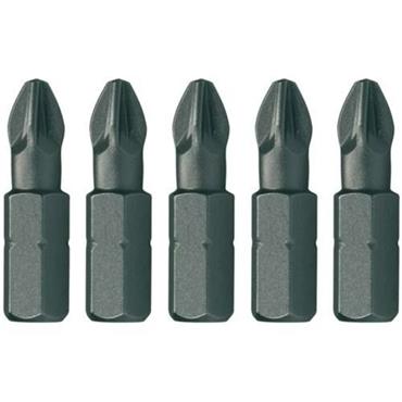 P-47983 Makita Screwdriver Pozi Bit PZ3 25mm 5 pcs