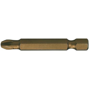 P-48496 Makita Pozi Titanium Bit PZ1 - 50 mm 5 pcs